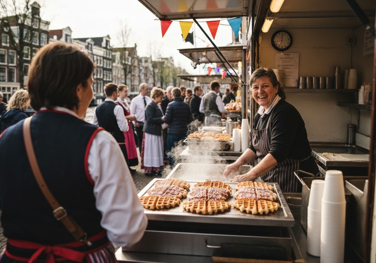 Local restaurant or food in Amsterdam, Netherlands